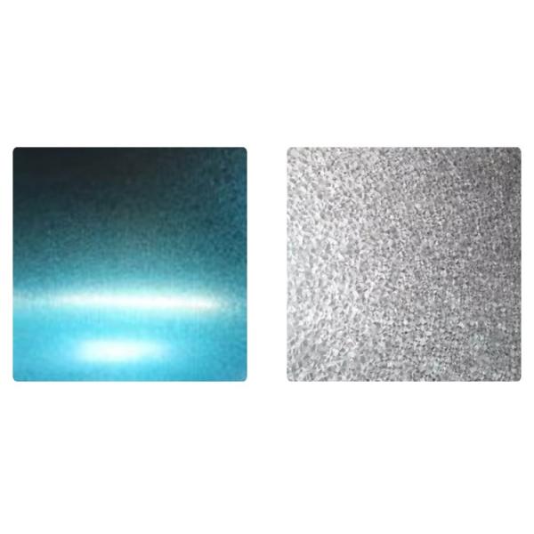 G550 AZ50 Гальвалюмная стальная катушка Срезные полоски с противопальцевой поверхностью