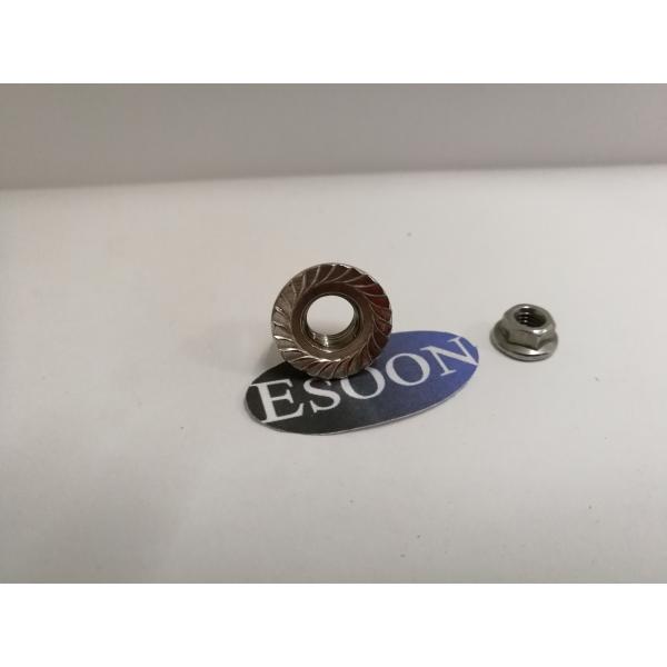 M14*1.5 Class 6.8 Hex Flange Nut ZP Surface Coarse Thread DIN6923/ISO4161