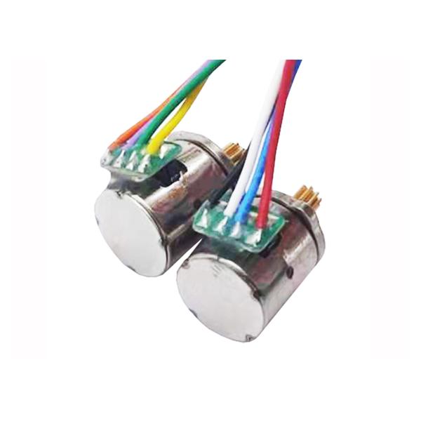 Мотор 8mm объективов фотоаппарата мини Stepper 2 провод участка 4 с медной шестерней