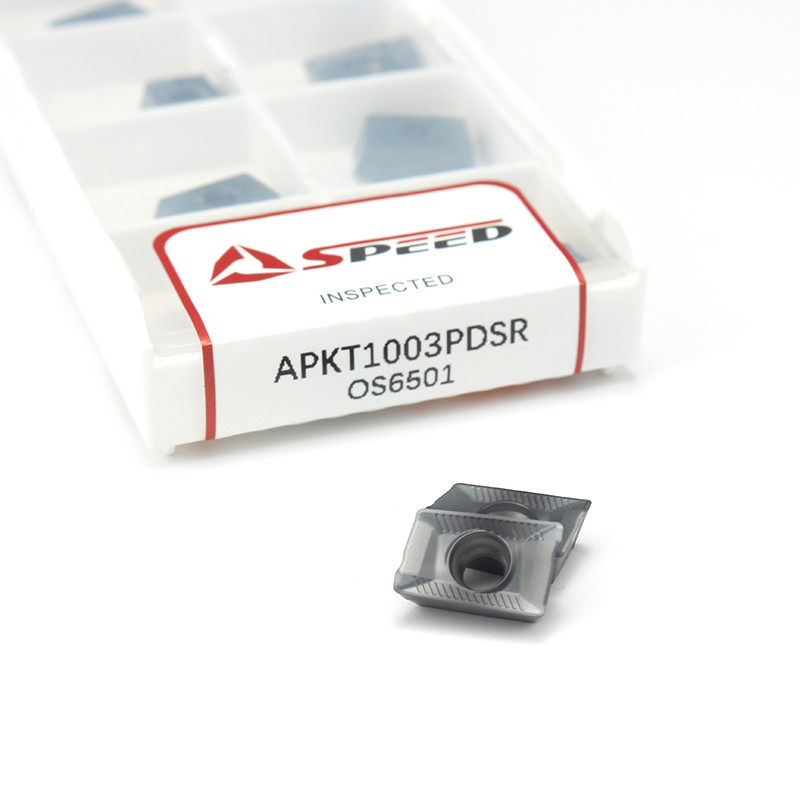 APKT160408 Карбидное фрезерное вставка APKT1604 APKT1003 CNC карбидное станковое фрезерное средство