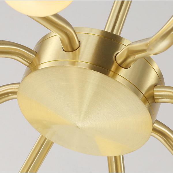 Wholesale Modern Gold Glass Ball Chandelier Pendant Light