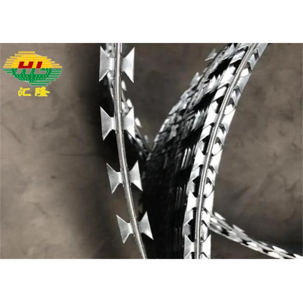 Не ржавея диаметр катушки колючей проволоки 450mm концертины Bto-22