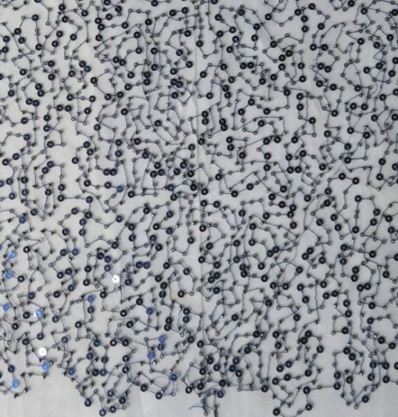 Beaded Lace Fabric For Wedding Dresses