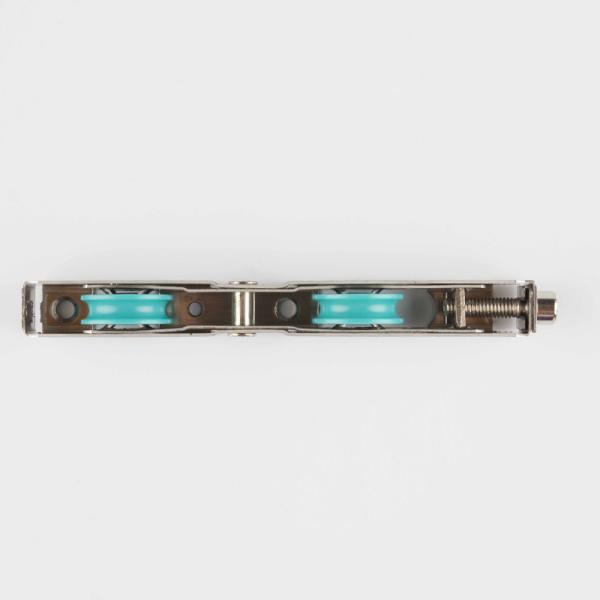 Two Bearing Wheel 201SS Material Sliding Door Roller Wheel for PVC Sliding Window Door