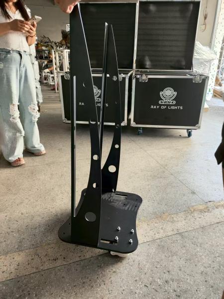 Soporte de exhibición de pared LED de video colgante para eventos