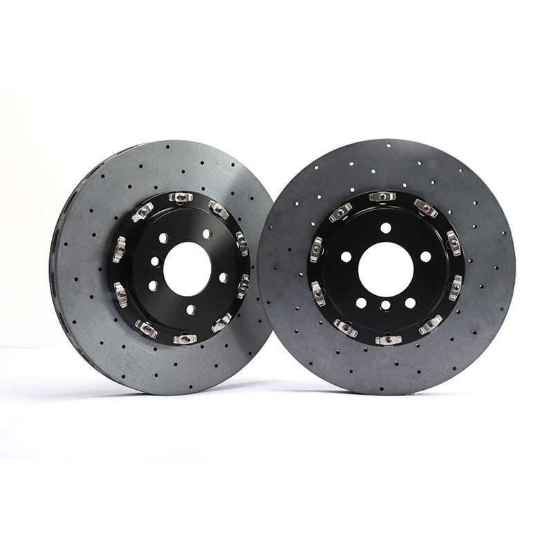 Racing Strength Carbon-SiC Brake Discs Lighter Than Steel Ideal For Supercars & Racing Machines For Ferrari 458 Pista 319166