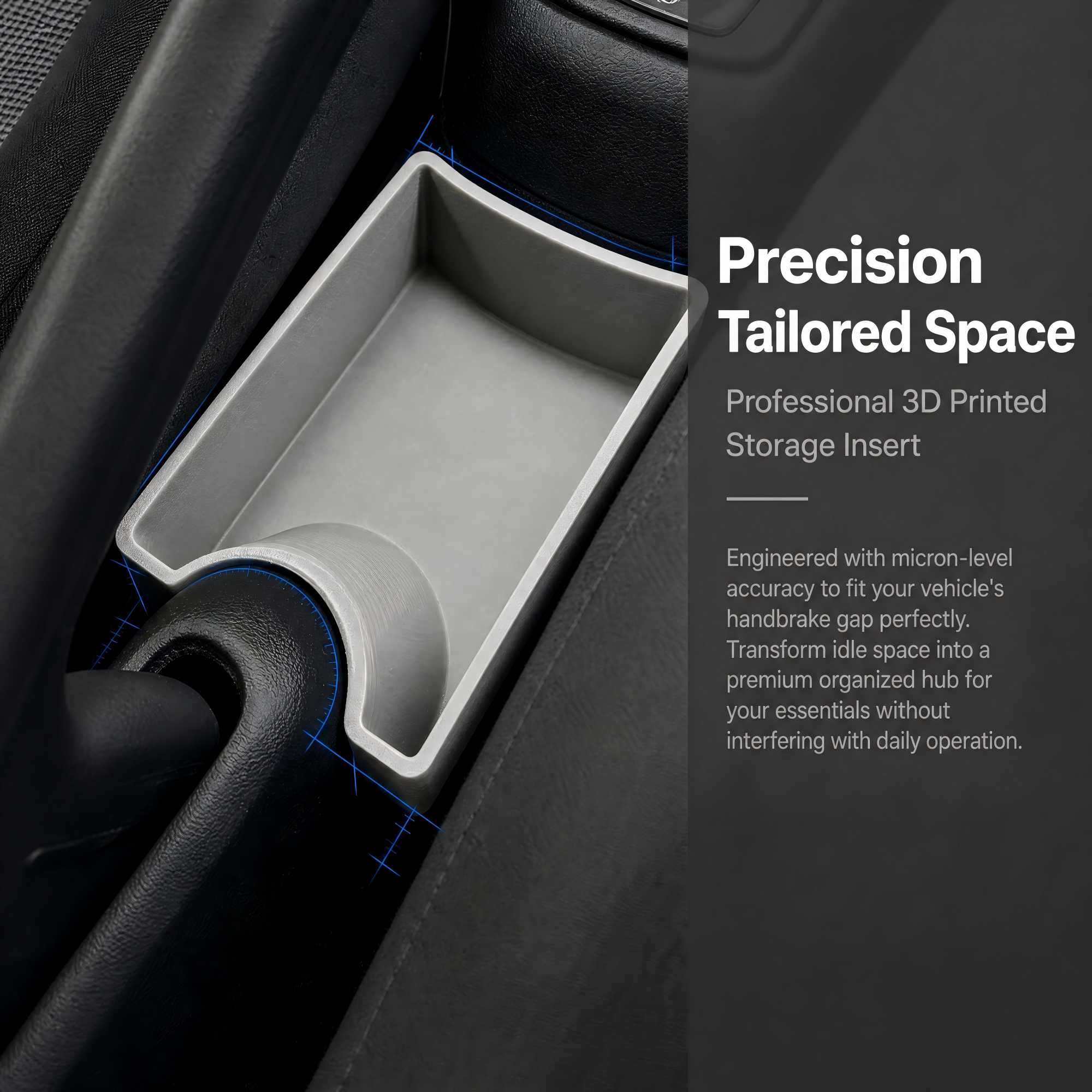 Custom Contour Vehicle Interior Sundries Storage No Drill 3d Printer Automotive Parts