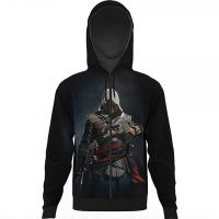 Esportes 100% dos homens do poliéster Team Hoodies Character Zip Up por invernos