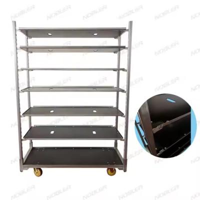 Basket Included Waterproof Cc Danish Trolleys Container For Versatile Storage Solutions