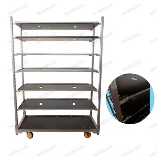 Basket Included Waterproof Cc Danish Trolleys Container For Versatile Storage Solutions