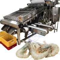Máquina de triagem de camarão inteligente de aço inoxidável 304 adequada para a indústria de produtos do mar