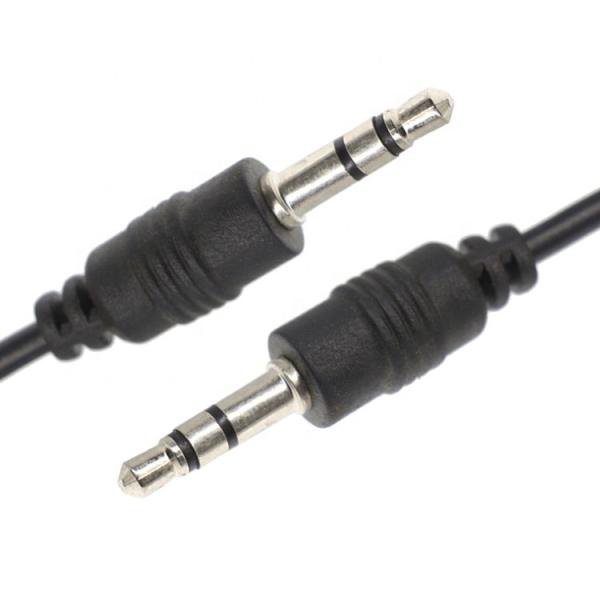 3.5mm mâle à 3.5mm mâle jack haut-parleur auxiliaire câbles de câble audio stéréo
