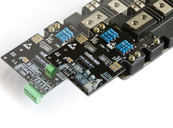 IGBT driver, for 2mbi1400vxb120-50, or1400A, 1200V IGBTs, PSPC822-90/F electronic interface or Optical fiber interface