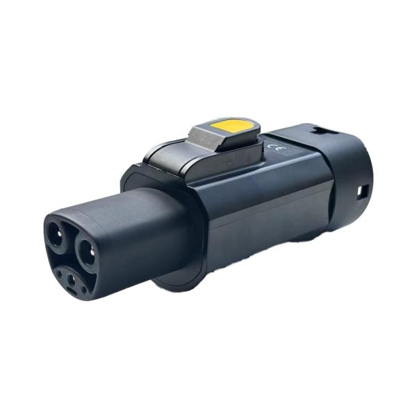 Compact and Portable 220V 7KW 32A Adapter for Tesla Car Type 1 Charging Pile to Tesla Car EV Charge Customized Plug Type1