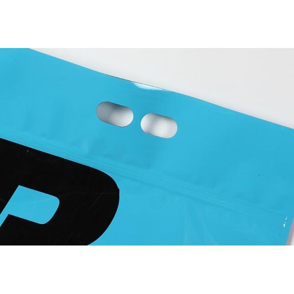 Custom large aluminum foil k pouch packaging mylar foil bags with die-cut handle