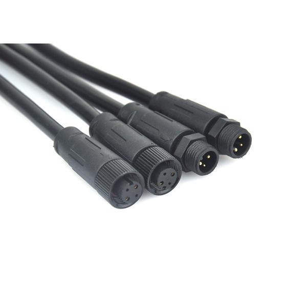 Male Female Electric IP67 IP68 Connectors Waterproof 2PIN 3PIN 4PIN 5PIN 6PIN 8PIN
