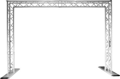 Portable Goal Post Triangle Truss System / Outdoor Box Truss