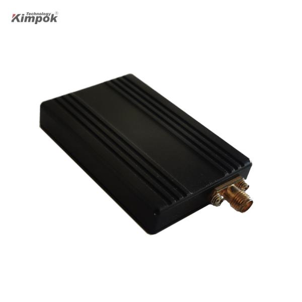 12V DC Lightweight Bodyworn COFDM Video Transmitter AHD Wireless Audio Video Sender 200mW High Resolution 1080p 60fps