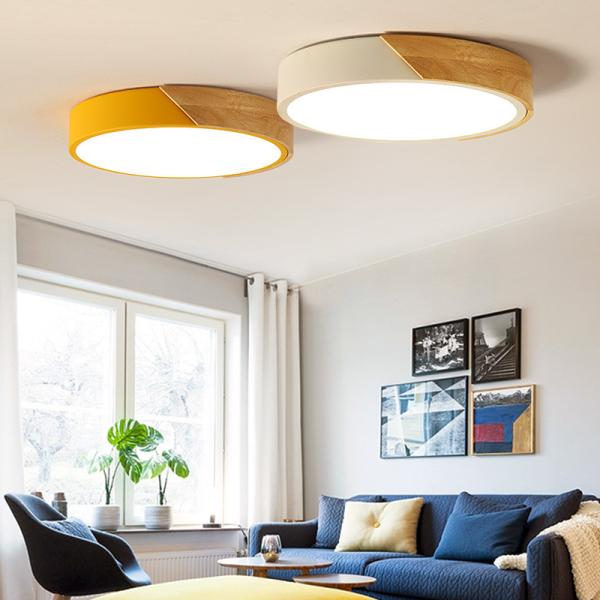 Wood and metal ceiling Lights Fixtures For Indoor home Lamp (WH-WA-03)