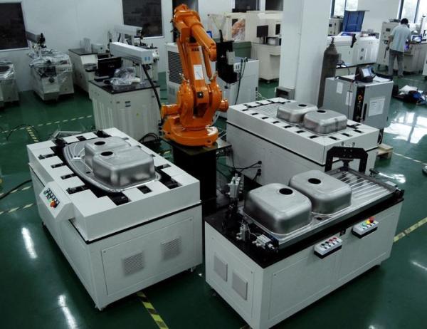 Automatic Laser Welding Machine with ABB Robot Arm for Stainless Steel Kitchen Sink