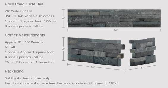 Grey Cultured Ledge Quartzite Stone Veneer For Exterior And Interior Wall