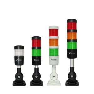 Tri-Color LED Signal Tower Lamp with 50000 Hours Lifespan and IP54 Protection for Machine Tools