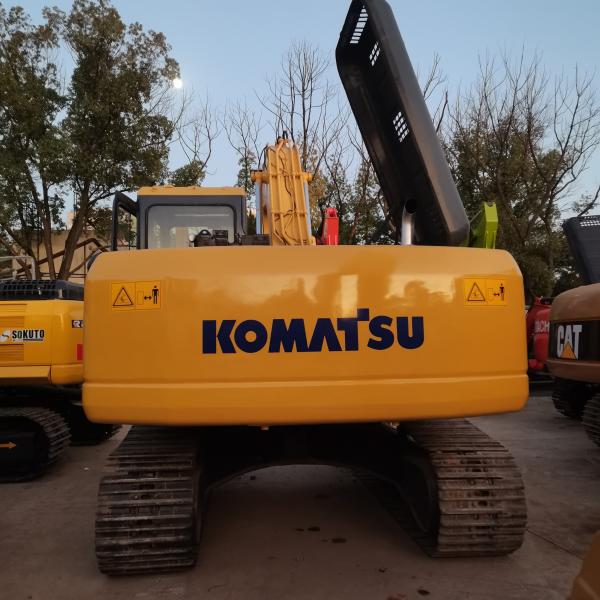 Em segunda mão Komatsu PC200 Excavator Japão Motor 0-2000 Horas de trabalho 20000 KG Peso