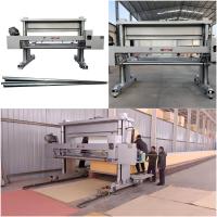 2150mm PE CNC Machine de découpe de mousse piste 60 mètres Longue mousse de granulés horizontaux se déplaçant sur la voie ferrée Haute efficacité
