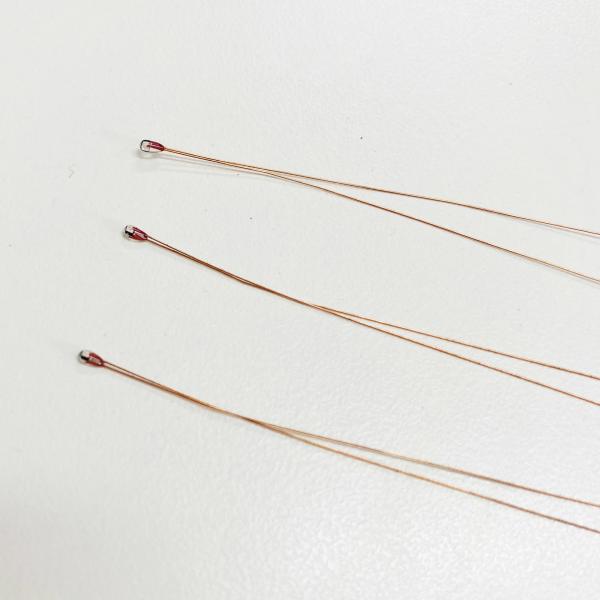 High Temperature Quick Respond 10K 50K 100K OHM Advanced Sensors NTC Thermistors Glass