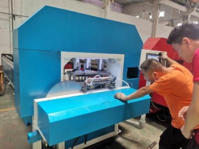 Steel Cutting And Punching Railings Guardrail Processing Equipment 380V Voltage