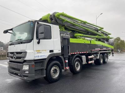 2020 Zoomlion utilisé 56m Mercedes-Benz châssis pompe à béton camion pompe à béton