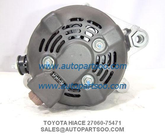 27060-75471 104210-1661 - Toyota Alternator 12V 130A Alternadores Toyota 1TR 2TR