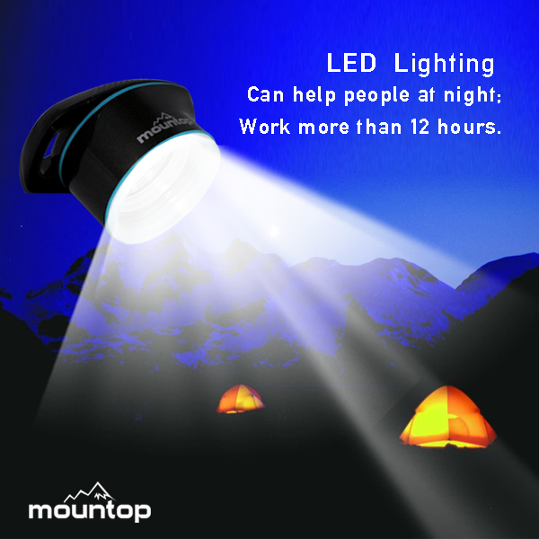 Portable Mountop Outdoor Sports UV Water Purifier & Handy Bottle LED For Camping Hiking