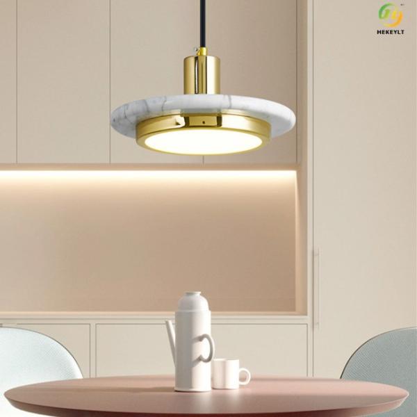 Luz nórdica de cobre do pendente do diodo emissor de luz do ferro tri para o hotel/restaurante