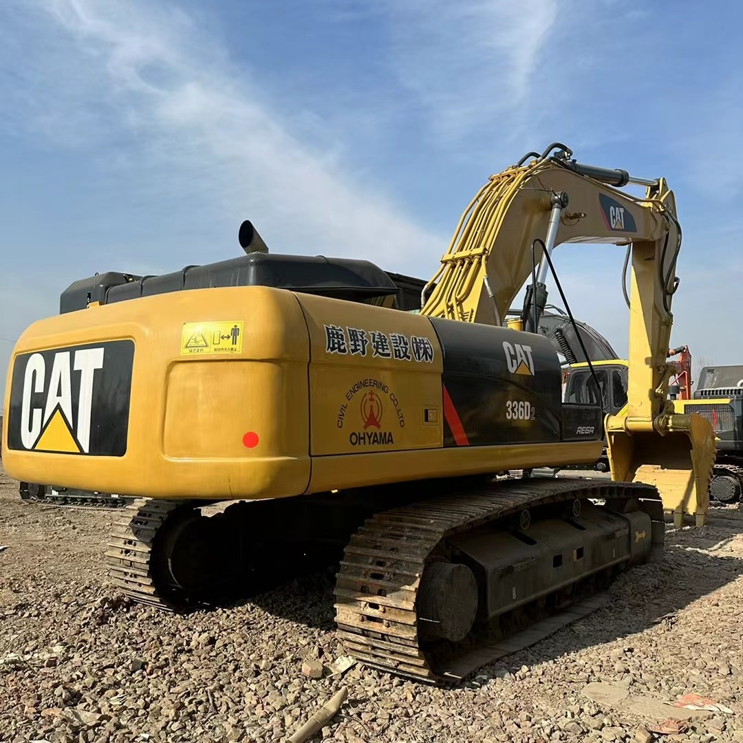 Использованный экскаватор Cat 336D2 Вторая рука Большой гидравлический экскаватор для дорожного строительства