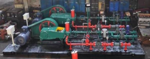 Flow 6.5-55m3/h, 50-6.3Mpa HP Water Injection Pumping With 214HP Output Power