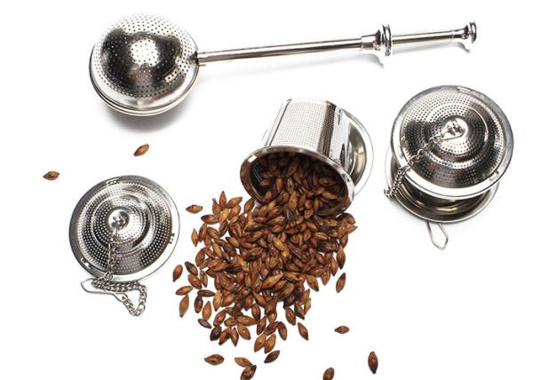Spring Handle Stainless Steel Tea Infuser Set 3 Picecs 18x5x4.5cm