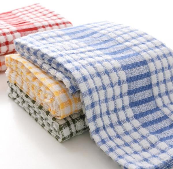 100% Cotton Home Textile Printed Kitchen Tea Towels Dish Towel