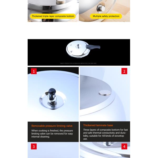 Изготовленные на заказ герметическая электрическая кастрюля Cookware 304 нержавеющая для варить риса