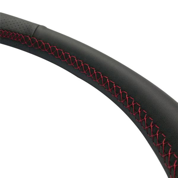 Green Thread Custom Black DIY Steering Wheel Cover for Infiniti FX35 FX45 2003-2012