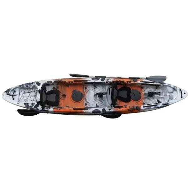 13ft Kayak Fishing Tackle Set Two Person Sit On Top Fishing Kayak Deluxe Seat Canoe