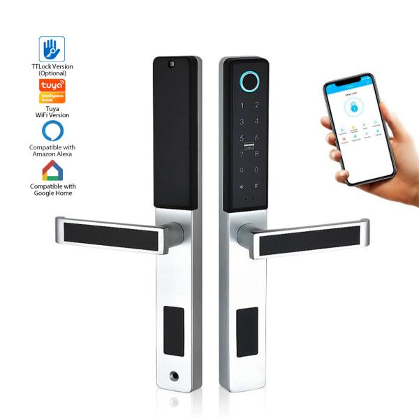 Дистанционное управление замка приложения отпечатка пальцев Bluetooth умное/временный пароль