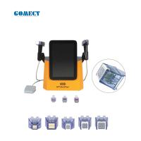 GOMECY Última microneedle portátil rf microneedling duas alças 5 cabeças de trabalho máquina microneedle rf de aperto de pele