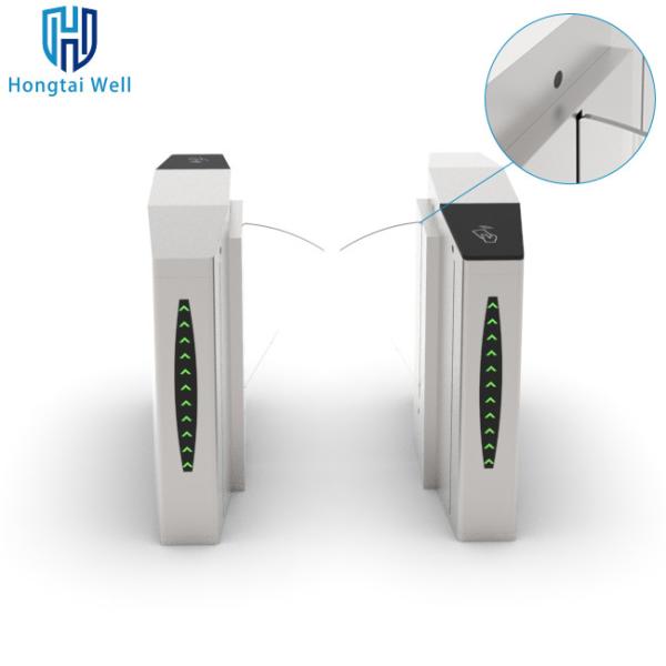 porta do torniquete da barreira da aleta 25W com pitada de Infrared Mechanical Anti do leitor de cartão