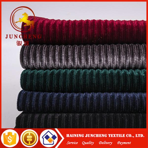2018 hot sale spandex corduroy velvet for fashion dress and pant