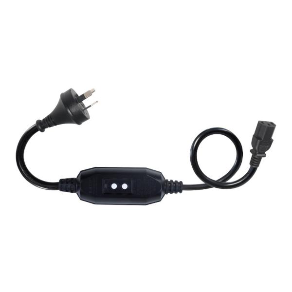 AU 3P to C13 Power Cord with RCD Safety Plug 10A 250V