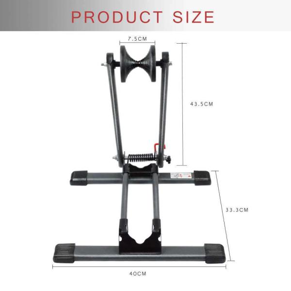 52cm*46cm*42cm Portable Foldable Bike Rack Bicycle Parking Rack Bicycle Storage Stand