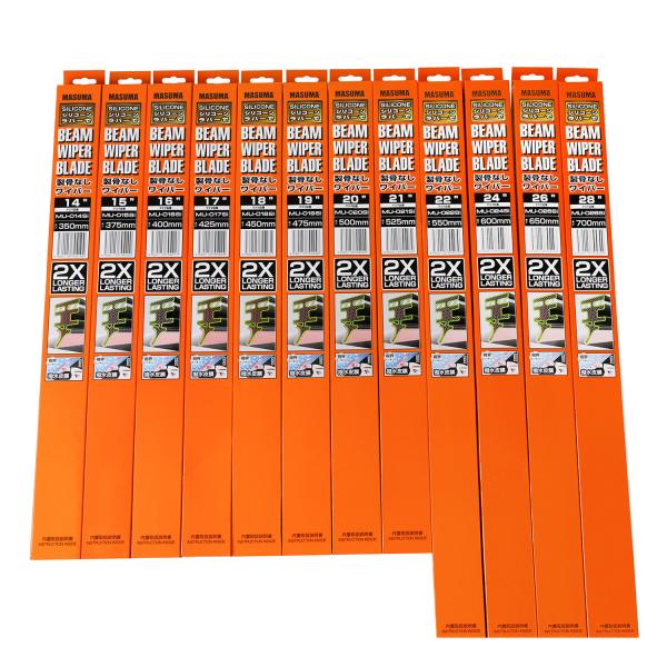 15 pouces J-HOOK éclairage de pare-brise lame pour Honda MU-015Si de MASUMA n ° MU-015Si