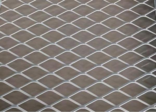 Galvanized Expanded Metal Mesh Grille Diamond Hexagon Hole