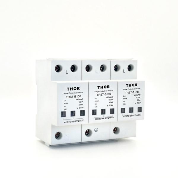 100KA lightning surge arrester surge suppressor electrical surge protective device spd
